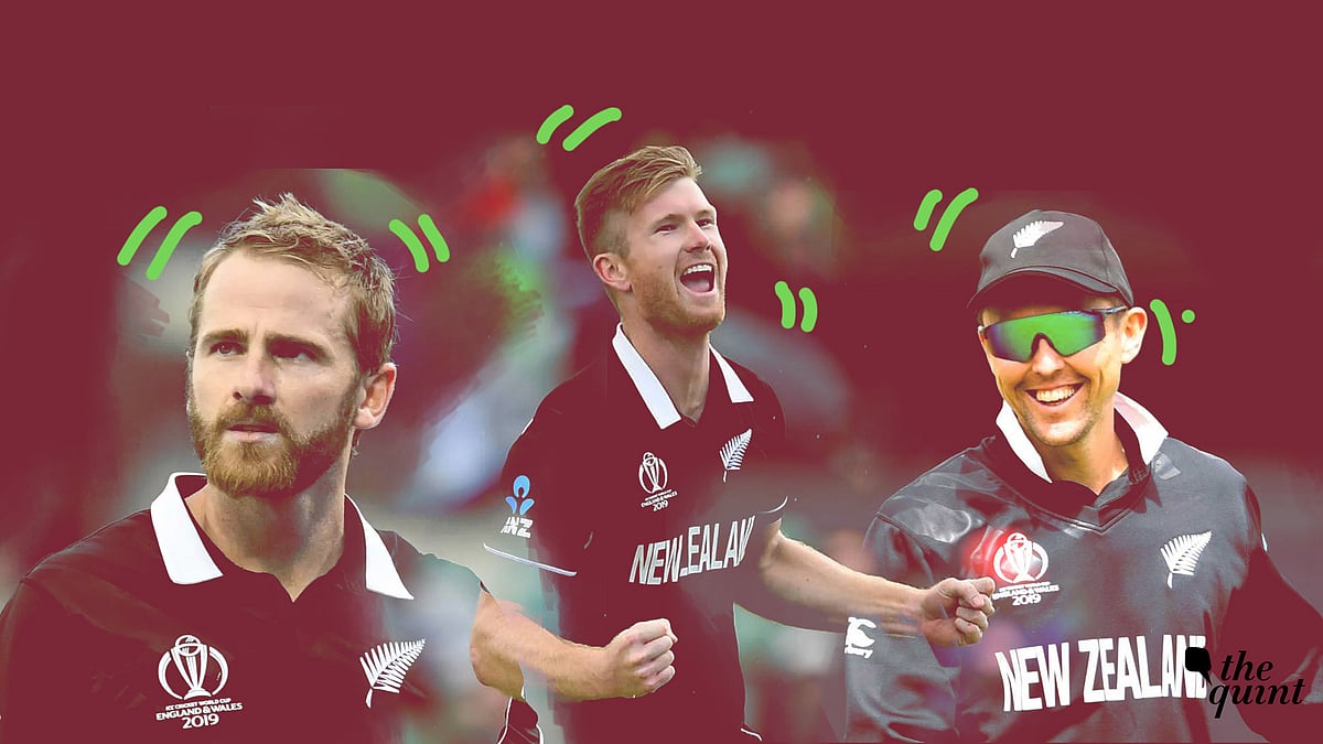 Kane Williamson (left), Jimmy Neesham (centre) and Trent Boult will be key New Zealand’s success against India in the World Cup semi-final on Tuesday, 9 July.