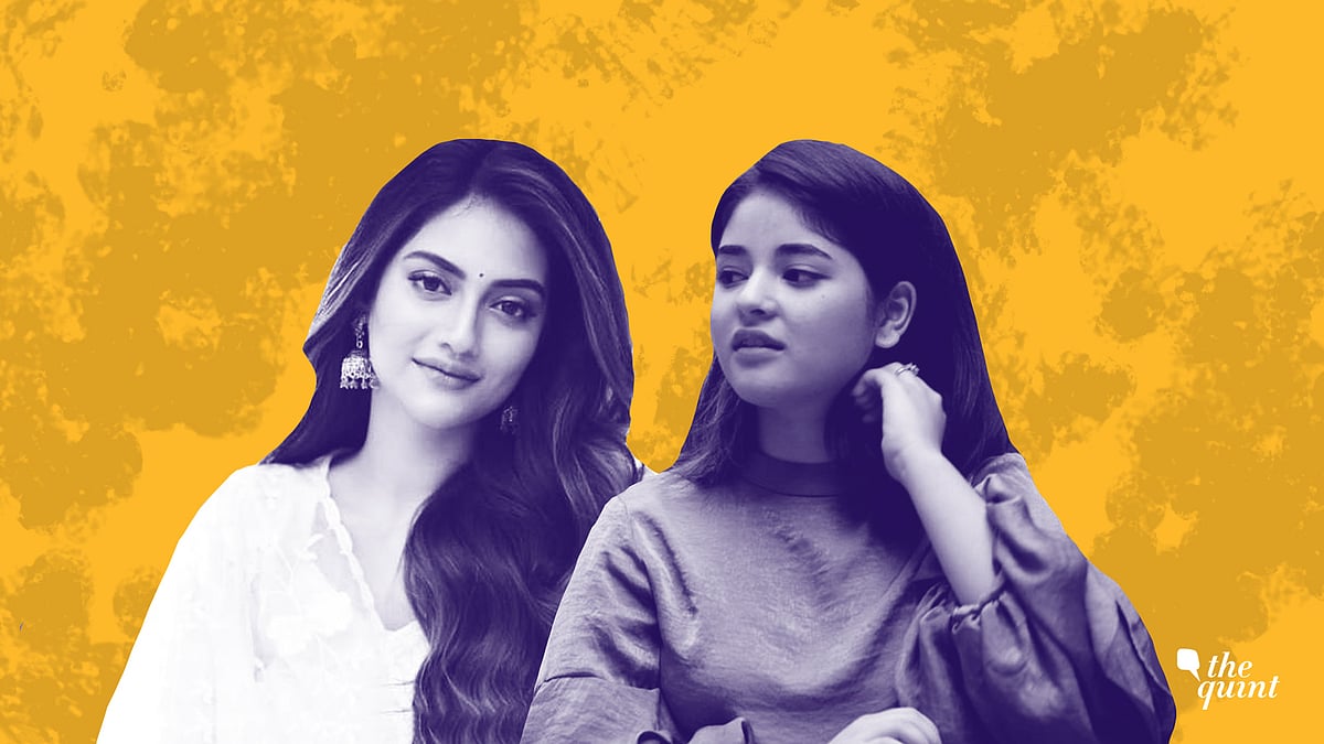 Nusrat Jahan and Zaira Wasim.