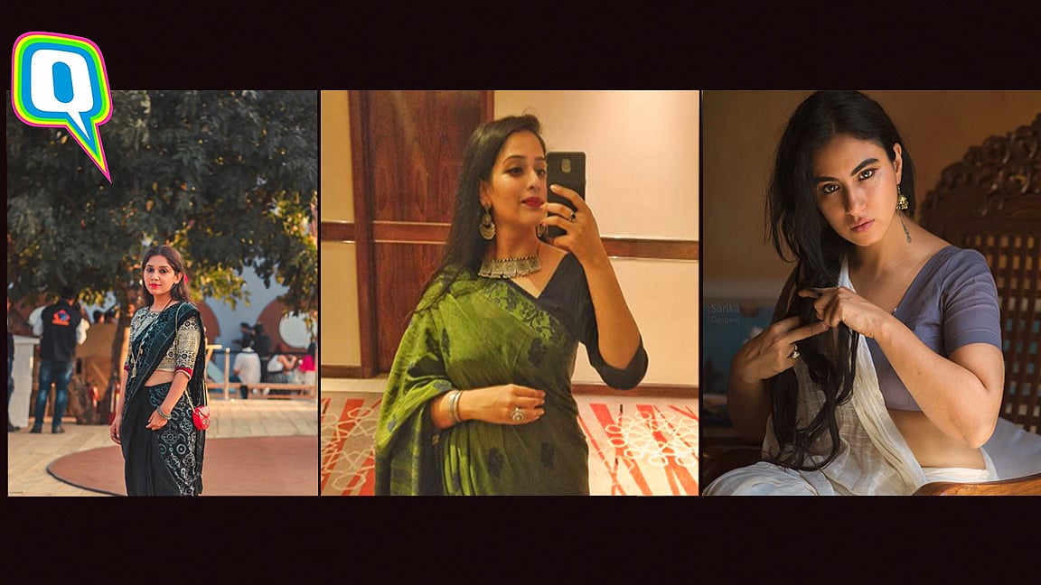 Here’s how sarees lit up Twitter yesterday! 