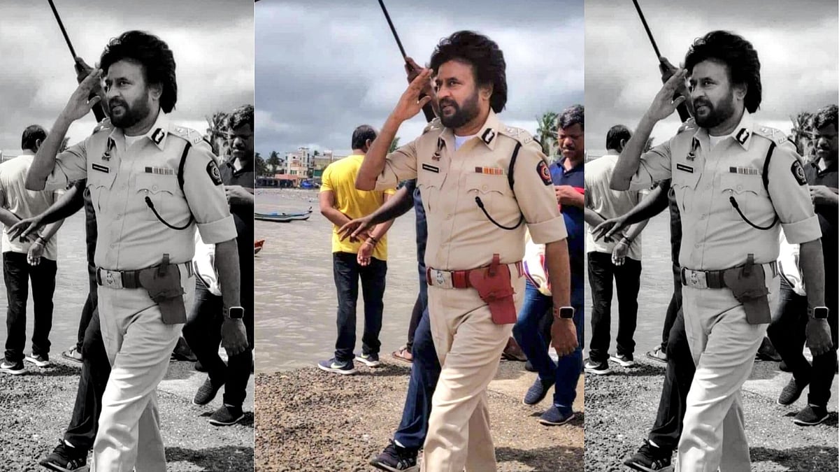 Rajinikanth is shooting for <i>Darbar. </i>