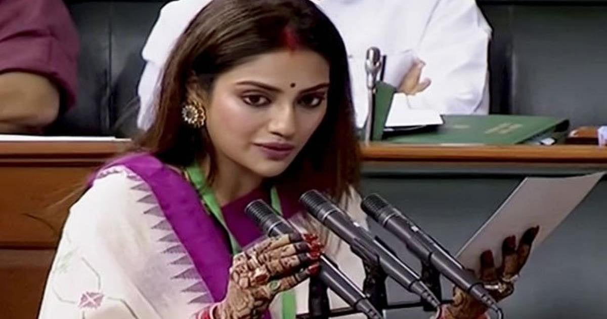 Image accompanying Darul Uloom issued a fatwa Against TMC MP Nusrat Jahan