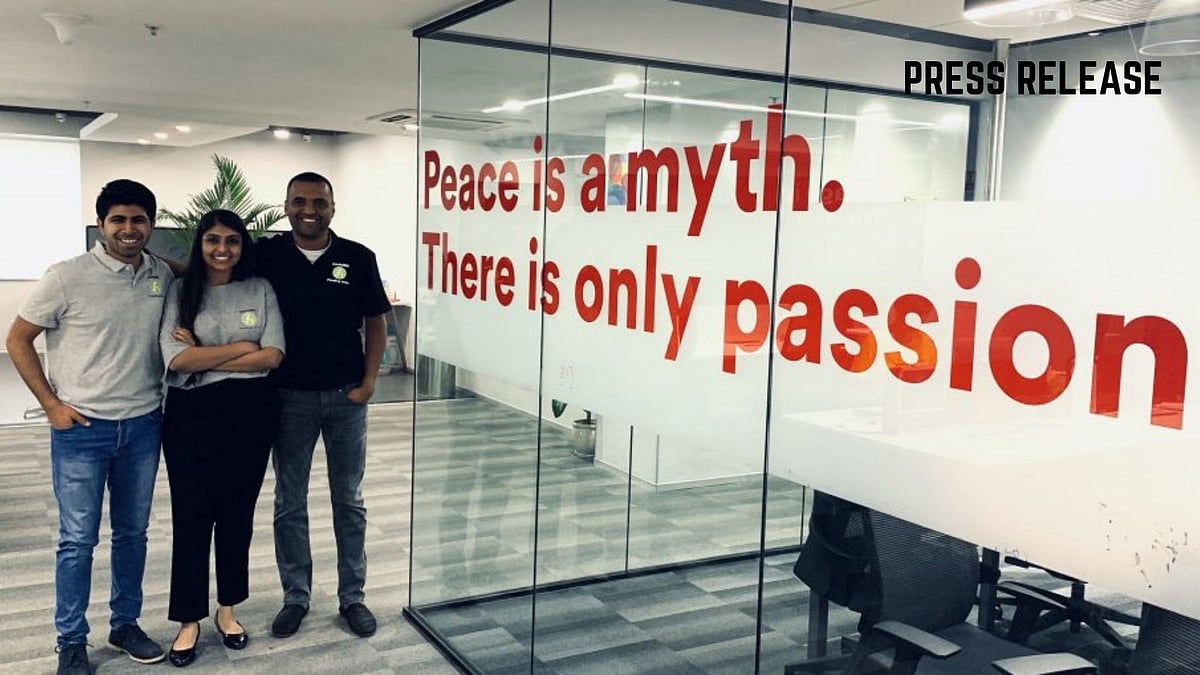 [L-R] Ankit Kawatra, Srishti Jain and Deepinder Goyal 