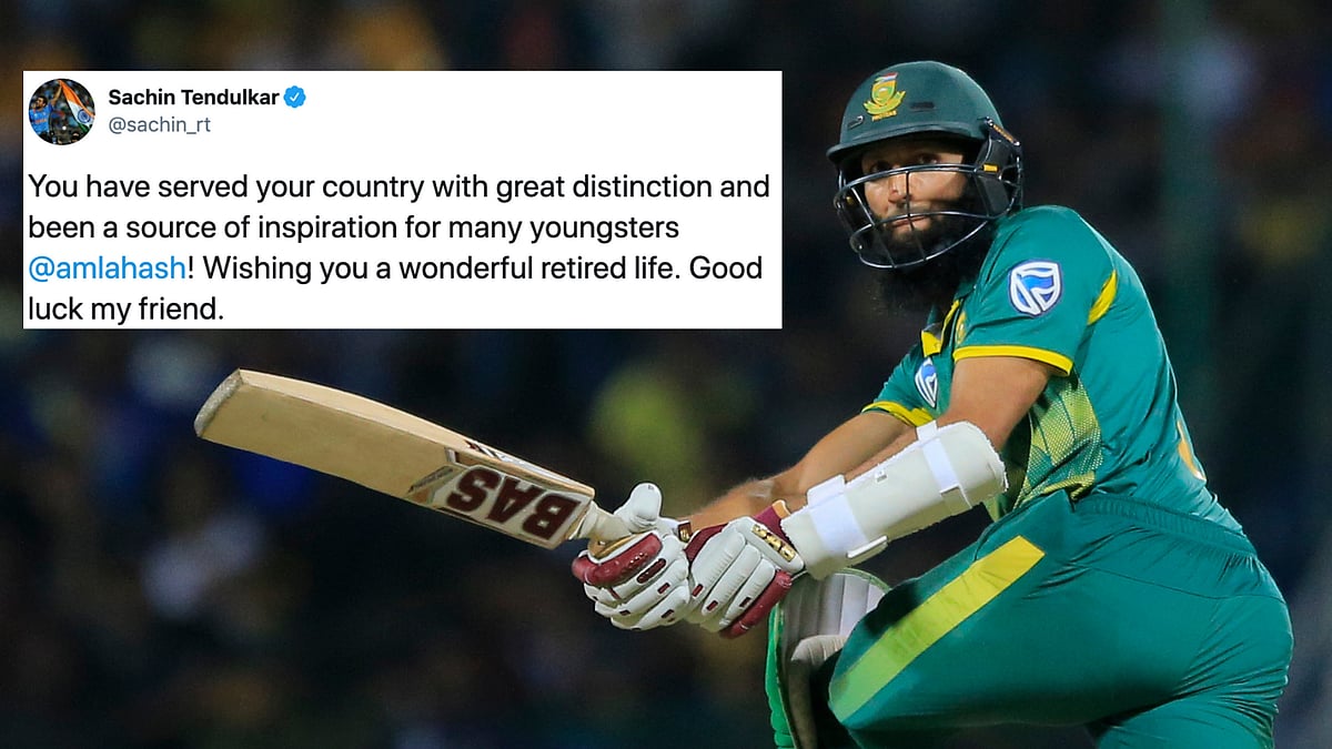 South Africa great Hashim Amla announced on 8 August that he is retiring from all formats of the international game.