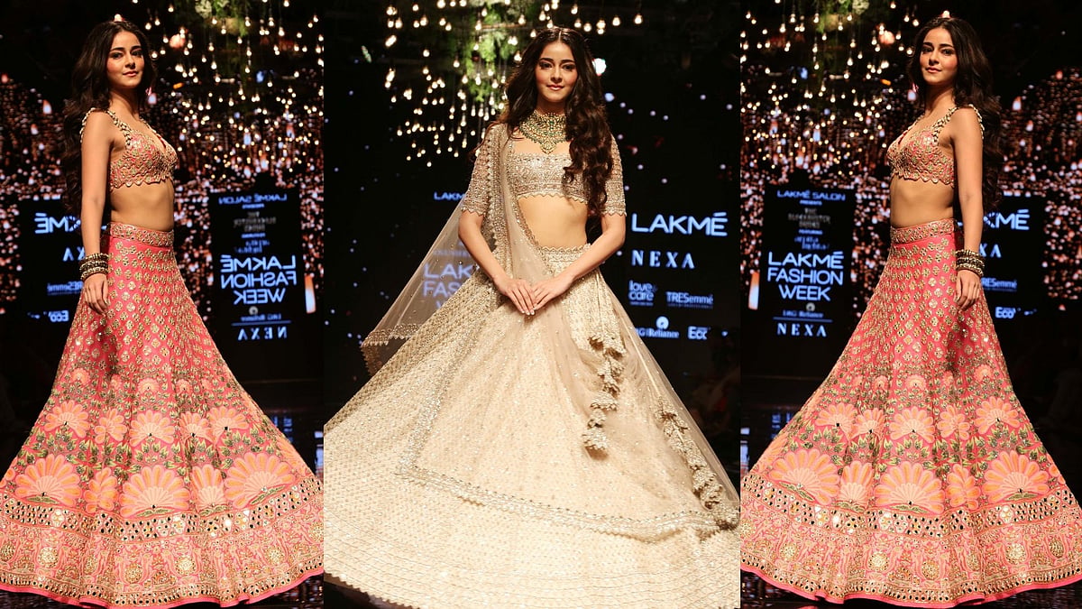 Ananya Panday at LFW 2019.