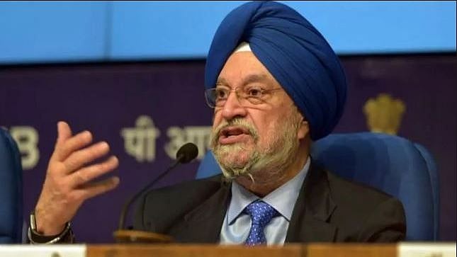 Union Civil Aviation Minister Hardeep Singh puri.