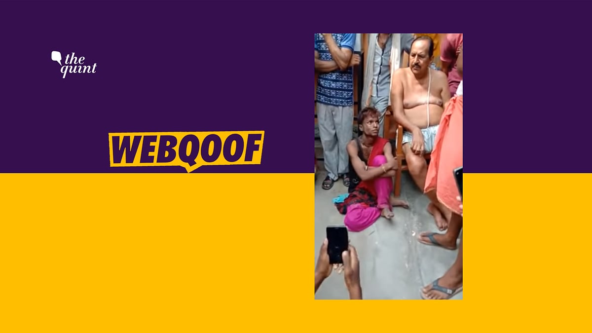 A viral video falsely claimed that the man in the video had kidnapped children.