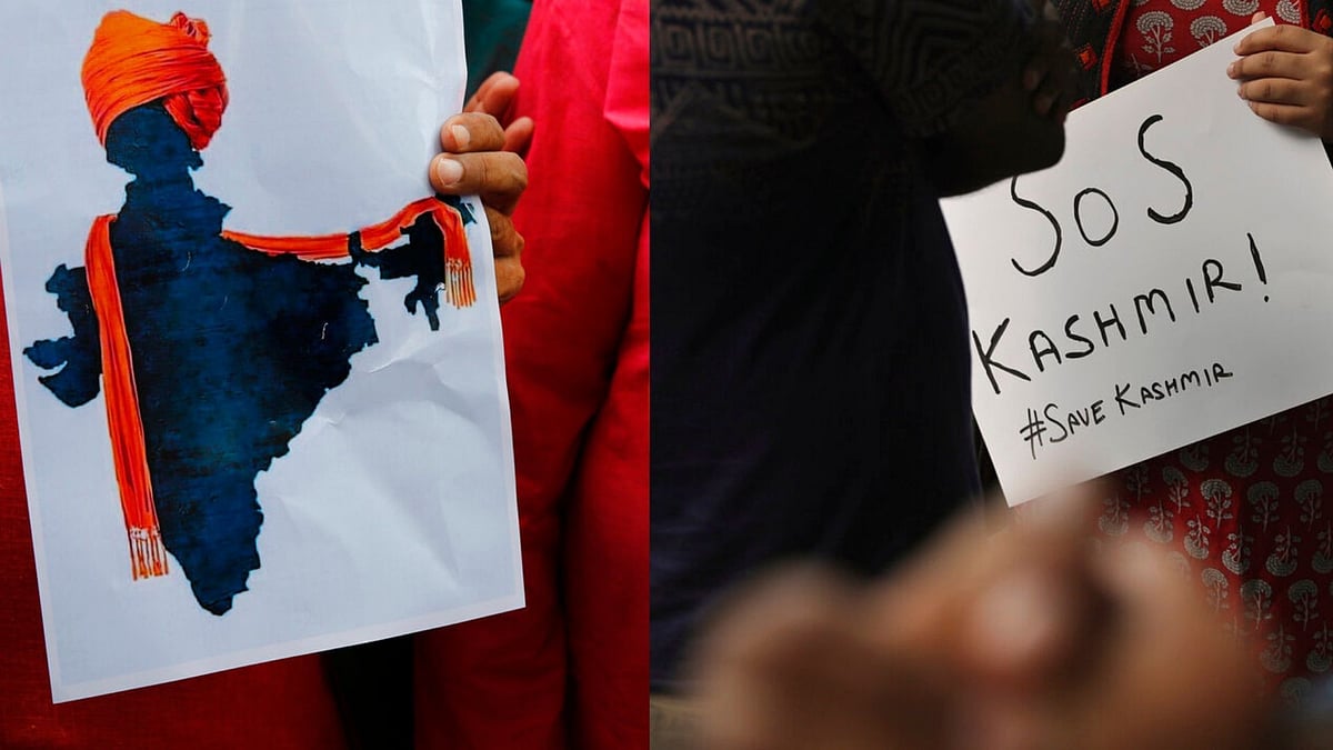 As the Centre revokes Article 370, some see this as move of national integration while some cry for help.&nbsp;