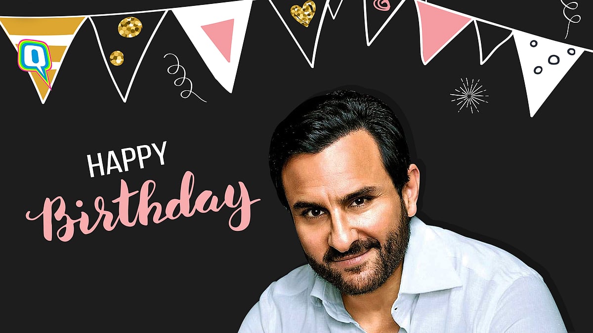 Hail the king of wit - Saif Ali Khan. 