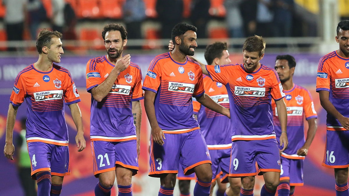 File picture of FC Pune City side.