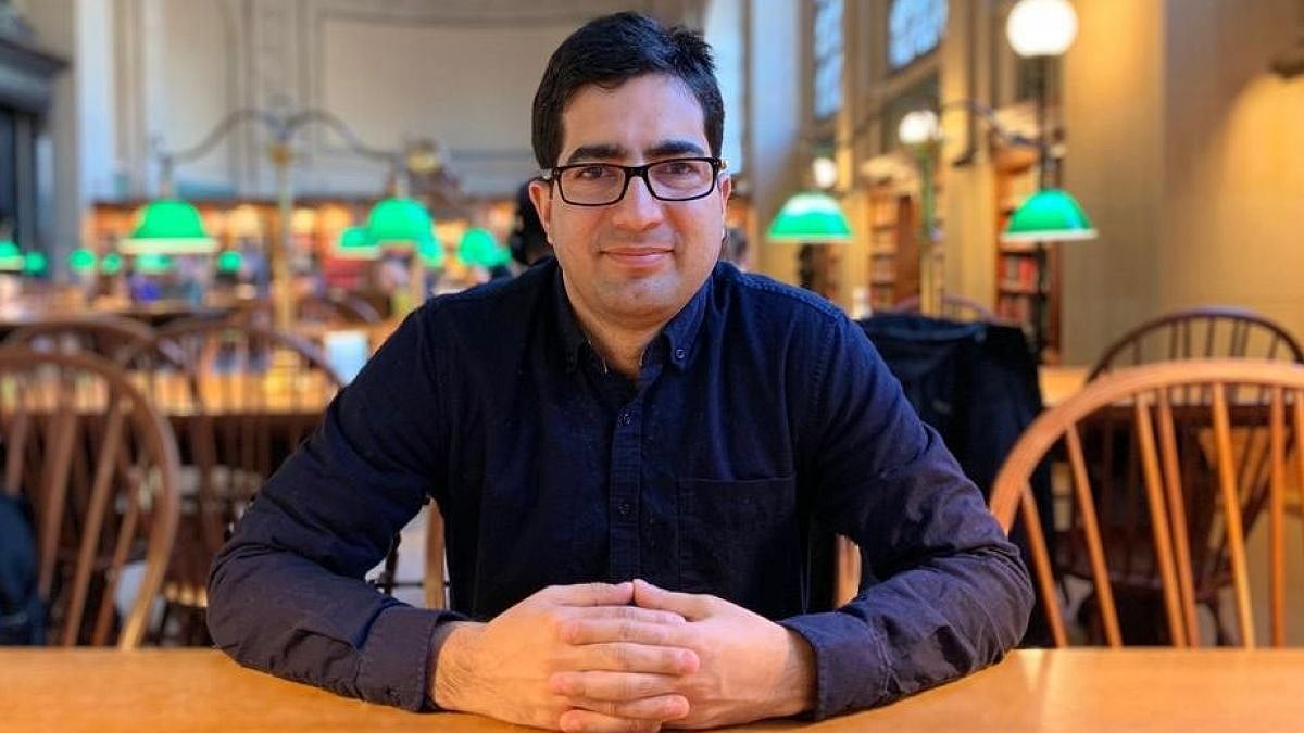 File image of bureaucrat-turned-politician Shah Faesal.