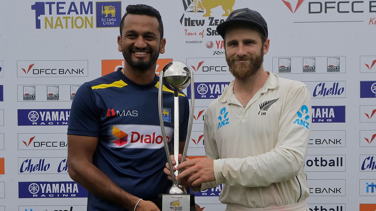 New Zealand beat Sri Lanka by an innings and 65 runs in the second Test to level the two-match series 1-1.