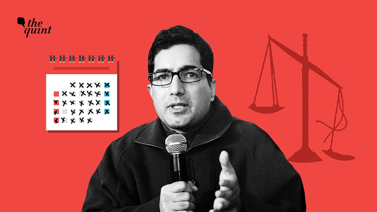 The Delhi HC has adjourned Shah Faesal’s (pictured) habeas corpus petition till 3 September