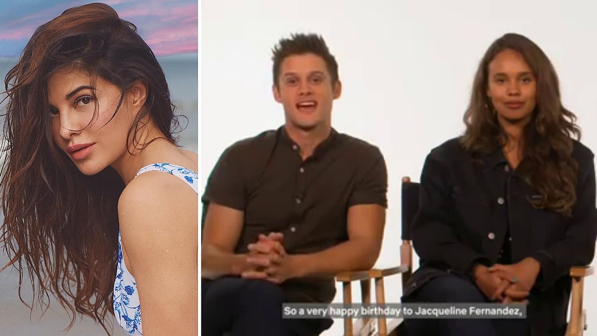 Jacqueline Fernandez (L), Timothy Granaderos & Alisha Boe (R).