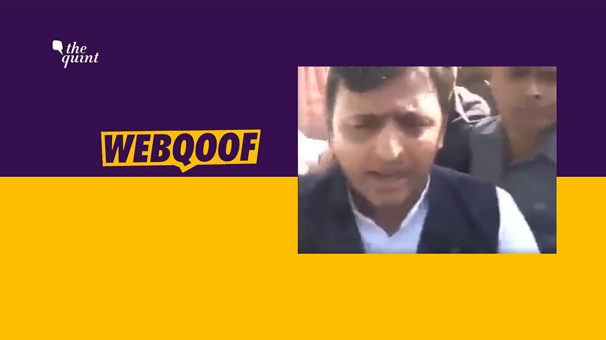 An old video of former UP Chief Minister Akhilesh Yadav’s detention went viral with false claims.
