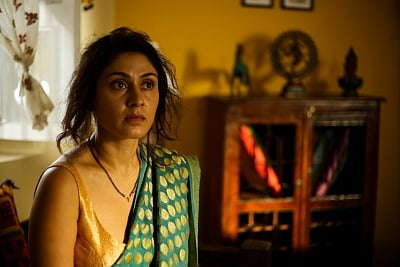Actress Manjari Faddnis.
