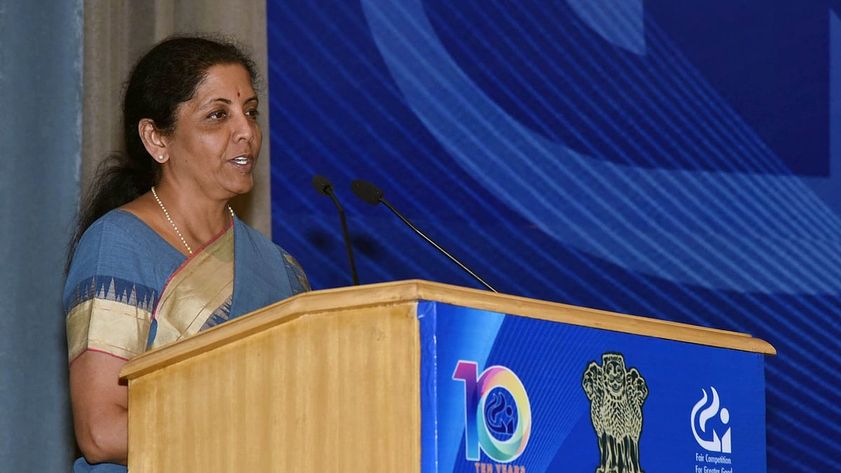 File image of Finance Minister Nirmala Sitharaman.