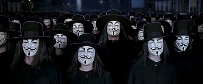 V for Vendetta.