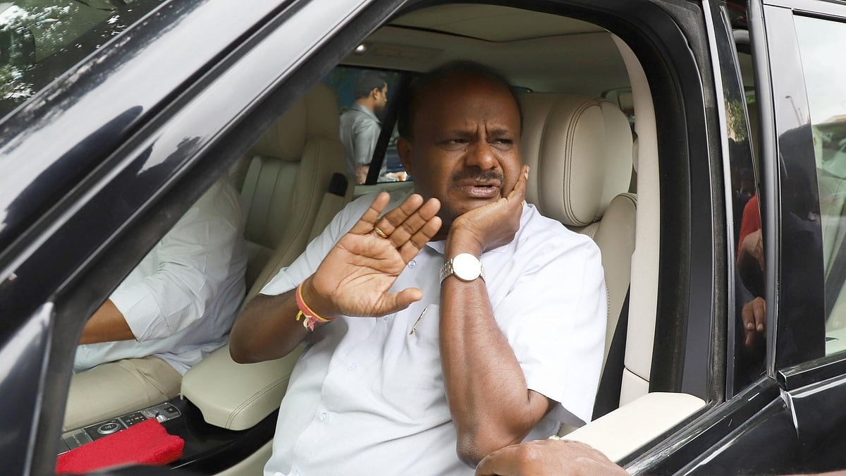 Former Karnataka CM HD Kumaraswamy. 