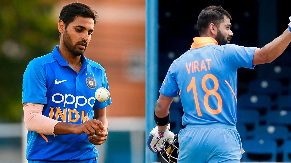 All the records Bhuvneshwar Kumar and Virat Kohli broke in India’s 59-run win over West Indies in the second ODI.