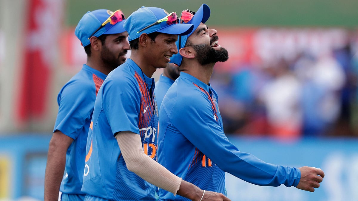 The 26-year-old Saini claimed three wickets for 17 runs to help India restrict the West Indies to 95 for 9.