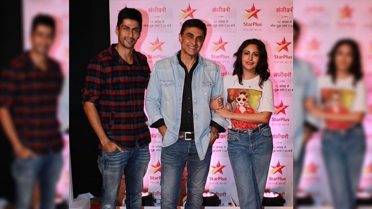 The cast of <i>Sanjivani </i>attend special screening.