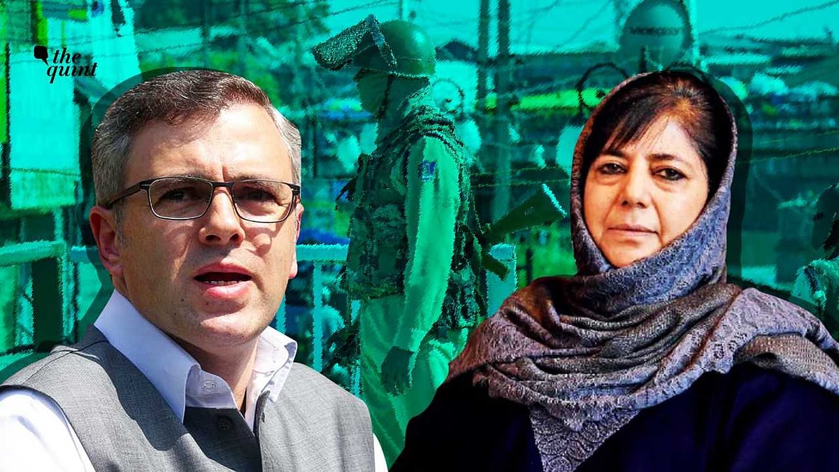 Omar Abdullah and Mehbooba Mufti have been arrested 