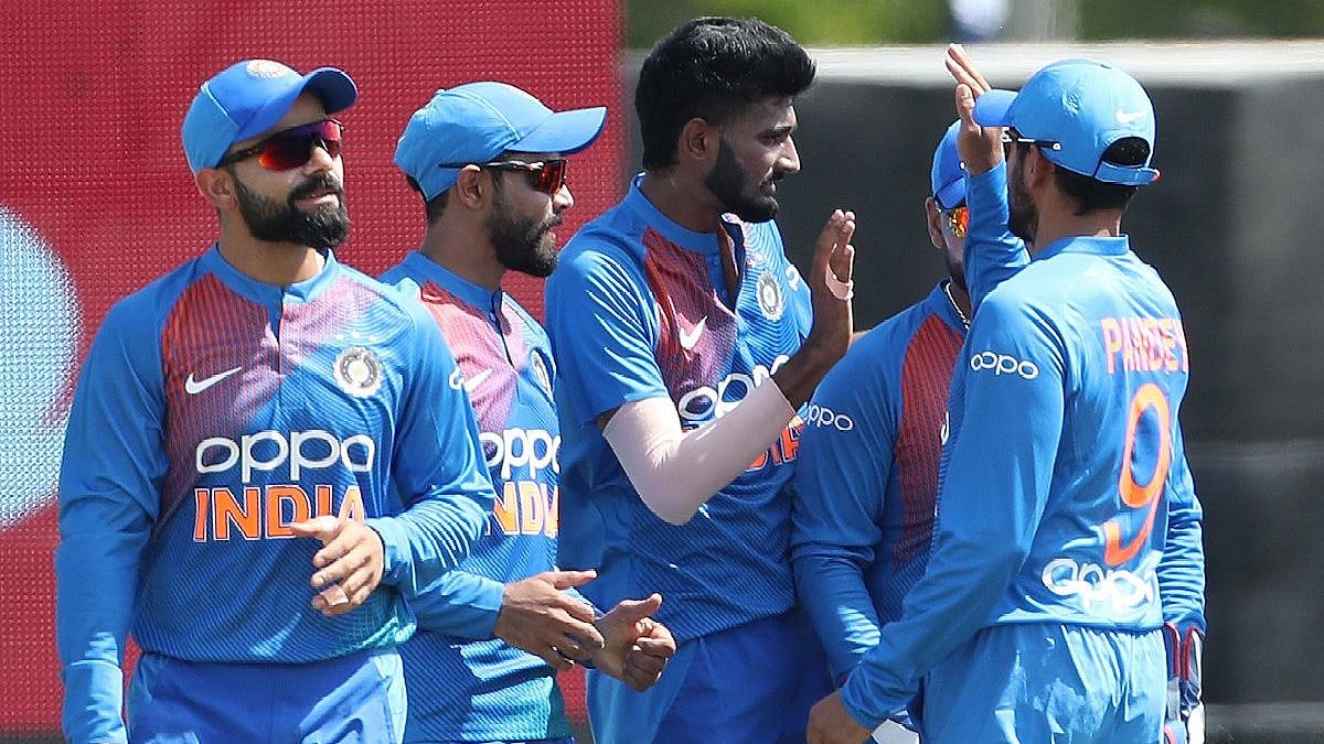 India restricted the West Indies to 95/9 in 20 overs after skipper Virat Kohli asked the Windies to bat first.