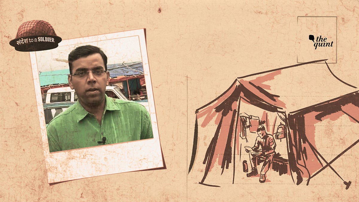 73rd Independence Day: Jitan Kumar from Deoghar, Jharkhand sends his sandesh to a soldier.