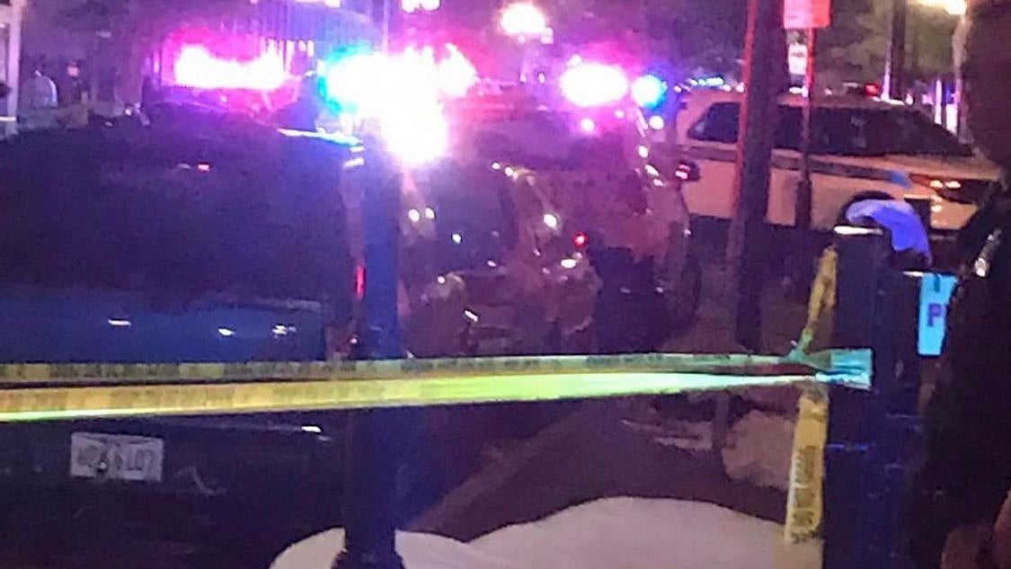 An image from the shooting in Dayton captured by an eyewitness.