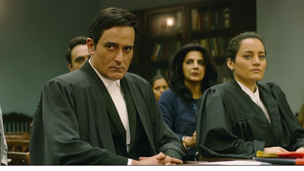 Akshaye Khanna in a still from <i>Section 375.</i>