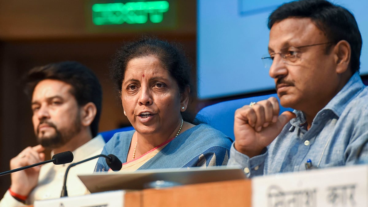 Finance Minister Nirmala Sitharaman