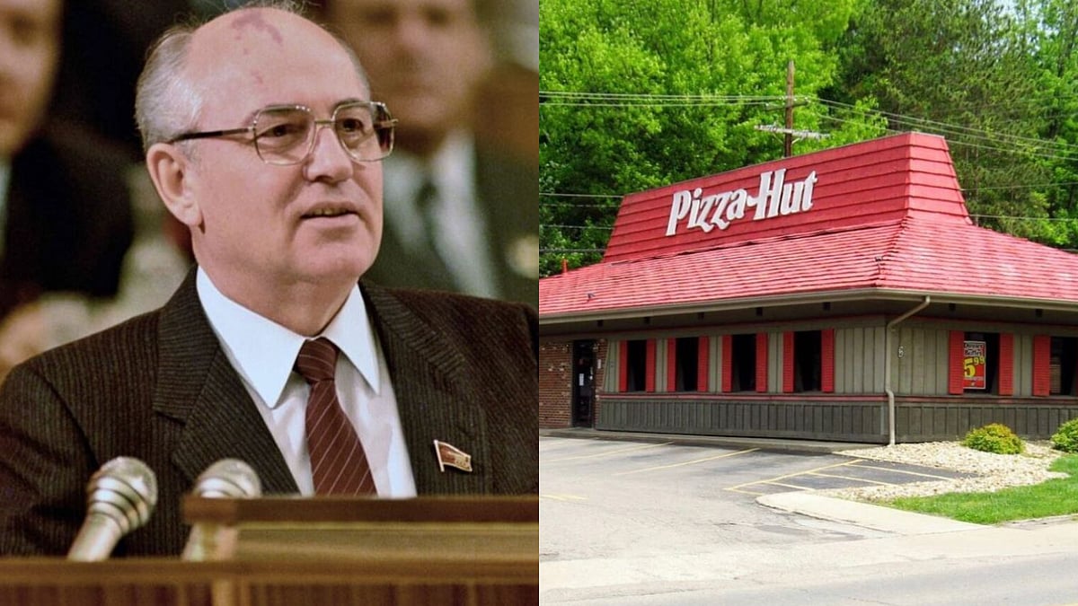 Mikhail Gorbachev appeared in a Pizza Hut commercial in 1997