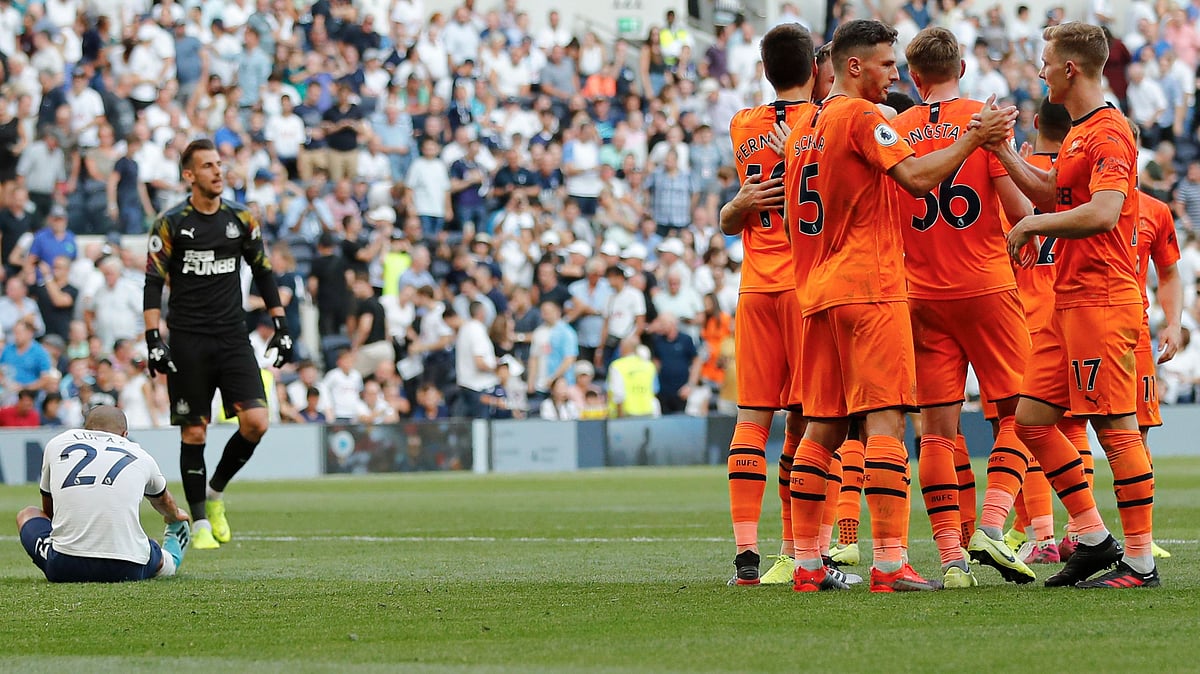 Steve Bruce claimed a first victory as Newcastle manager thanks to Joelinton sealing a 1-0 win at Tottenham.