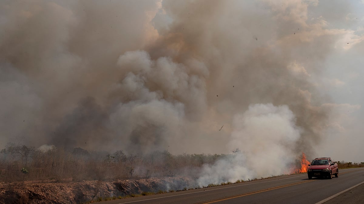 The G-7 pledged tens of millions of dollars to help fight raging wildfires in the Amazon and protect its rainforest.