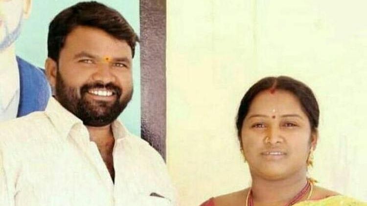 She was attacked allegedly for offering coconut in temple.