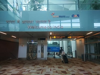 Indira Gandhi International Airport.