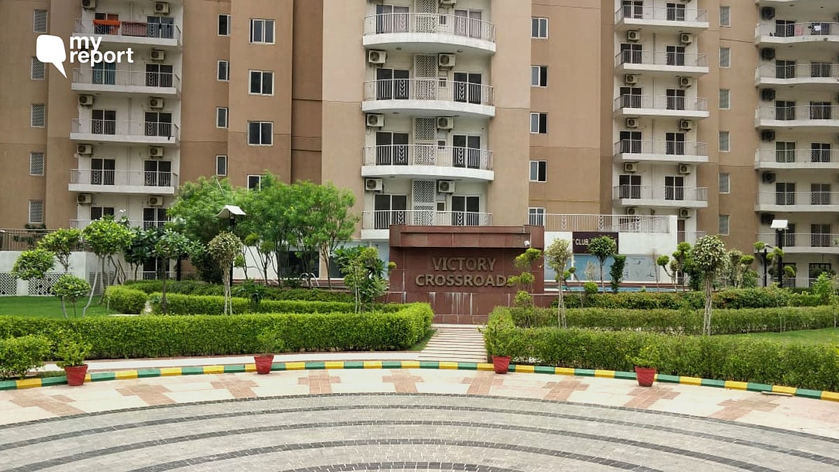 Victory Crossroads at Sector 143 B, Noida Expressway. 
