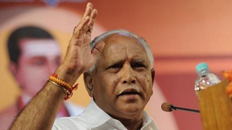 File image of Karnataka Chief Minister BS Yediyurappa. 