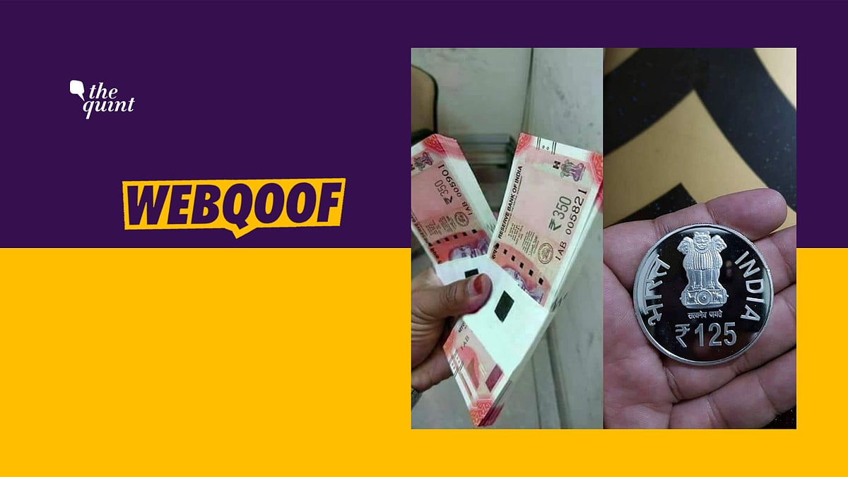 Images of various denominations of notes and coins are being circulated on social media with a claim that these are new currency released by Reserve Bank of India (RBI) as legal tender.