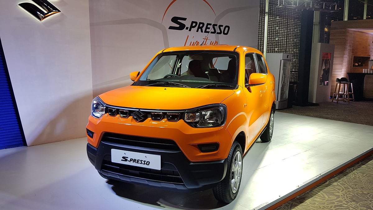 The Maruti Suzuki S-Presso will compete with the Renault Kwid.