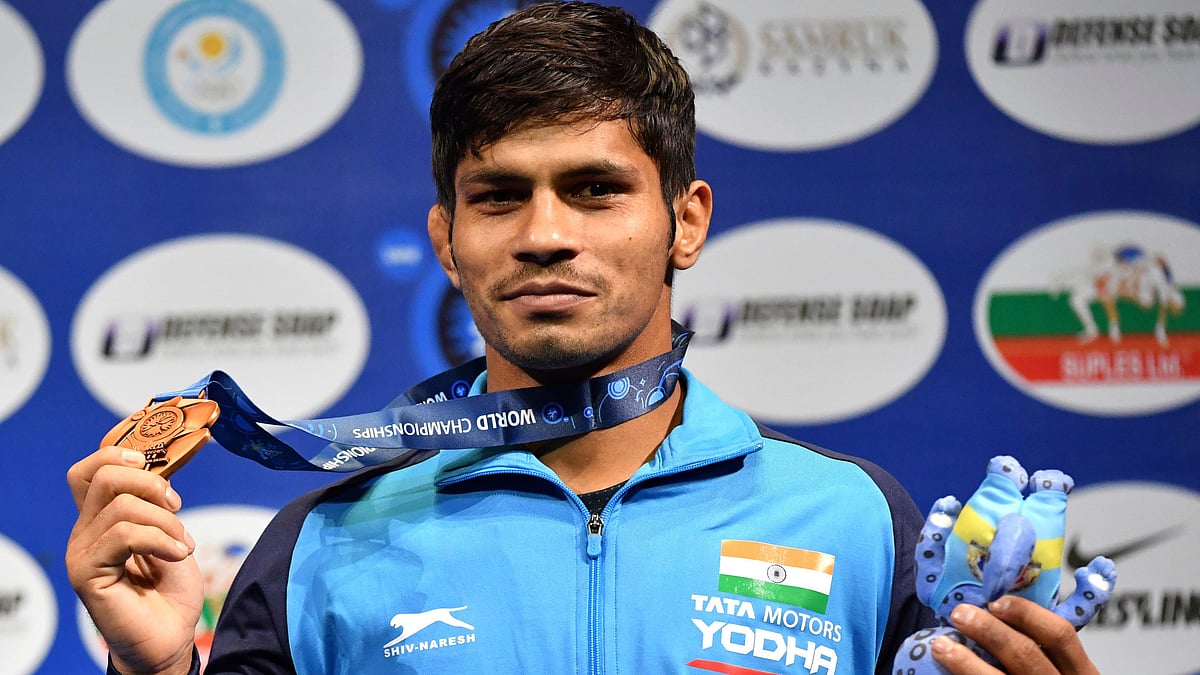 Indian wrestler <b>Rahul Aware has tested positive for coronavirus. </b>