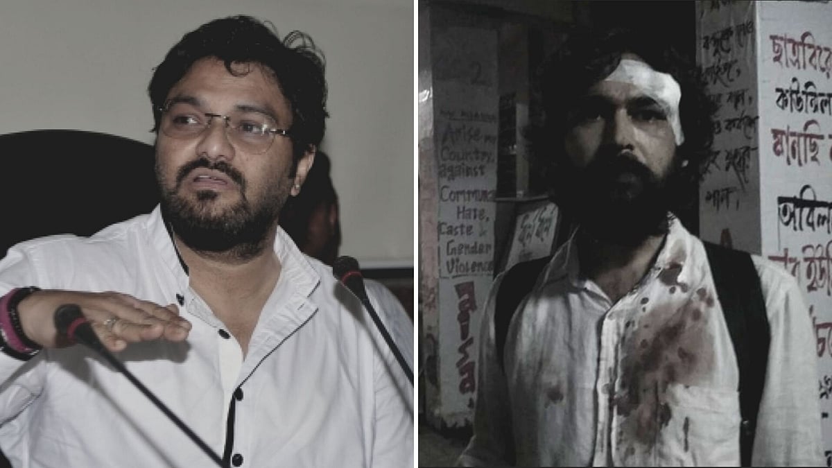 Babul Supriyo (left) and Pawan Shukla.