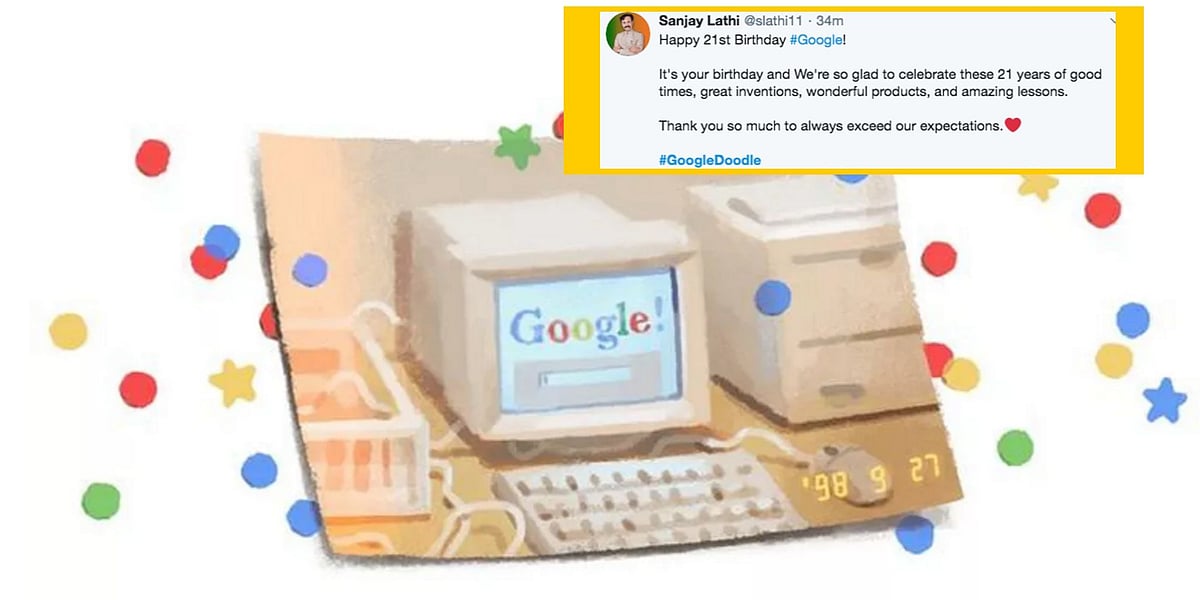 Google turns 21!