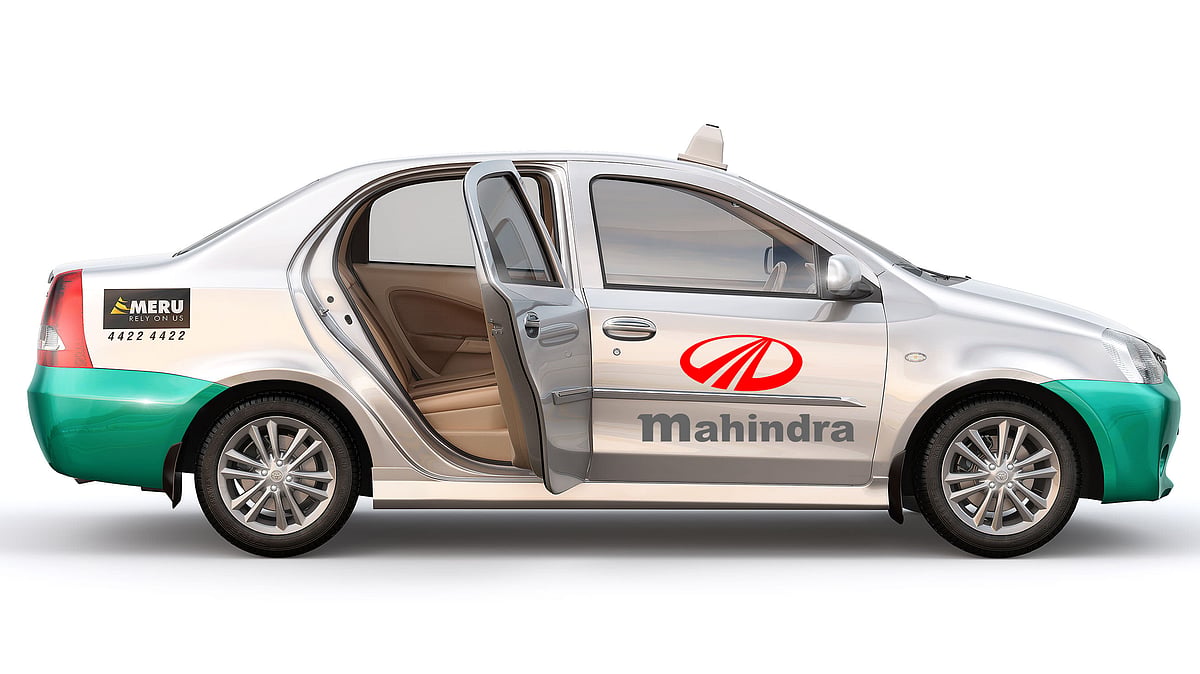 Mahindra & Mahindra has acquired 55 percent of Meru Cabs.