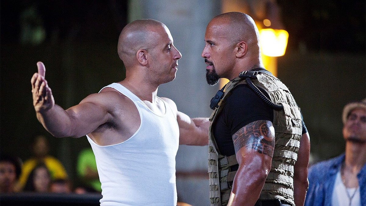 A still from <i>Fast Five</i>.
