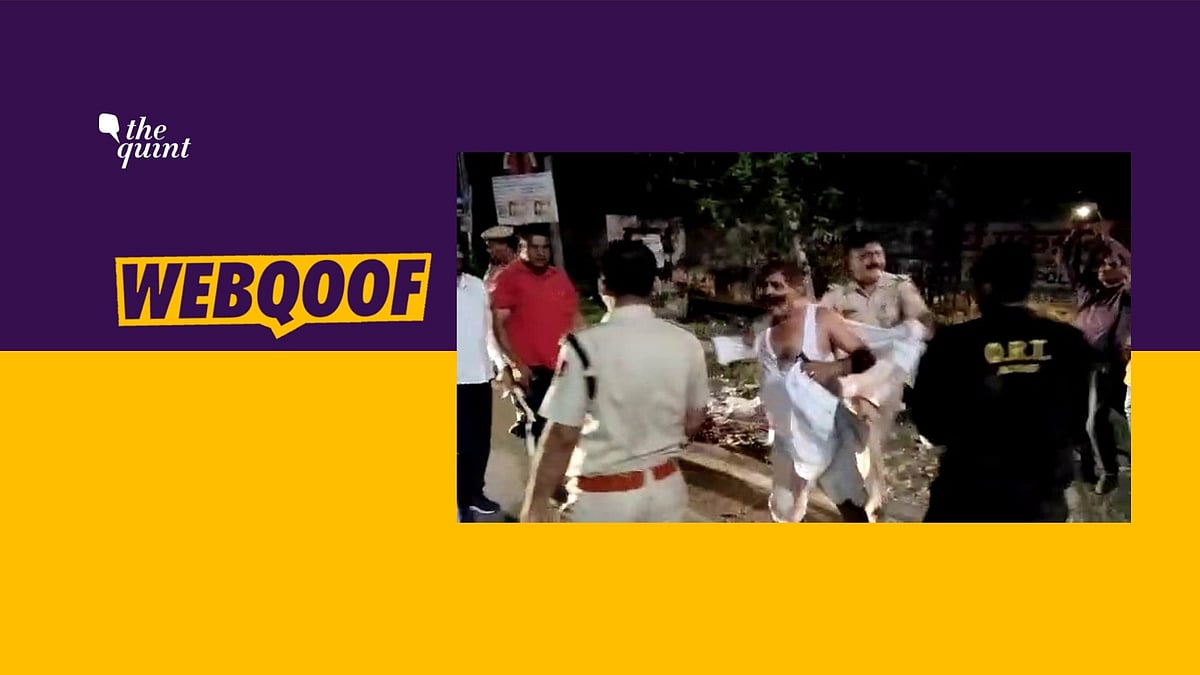 The video is being massively shared on Facebook and WhatsApp. The Quint received a query about it on its helpline number.