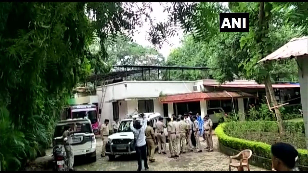 Amit Jogi arrested from his residence in Bilaspur.