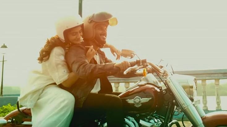 Sonam Kapoor and Dulquer Salman in ‘Zoya Factor’.