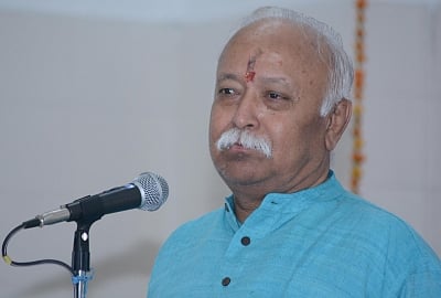 RSS chief Mohan Bhagwat. (File Photo: IANS)