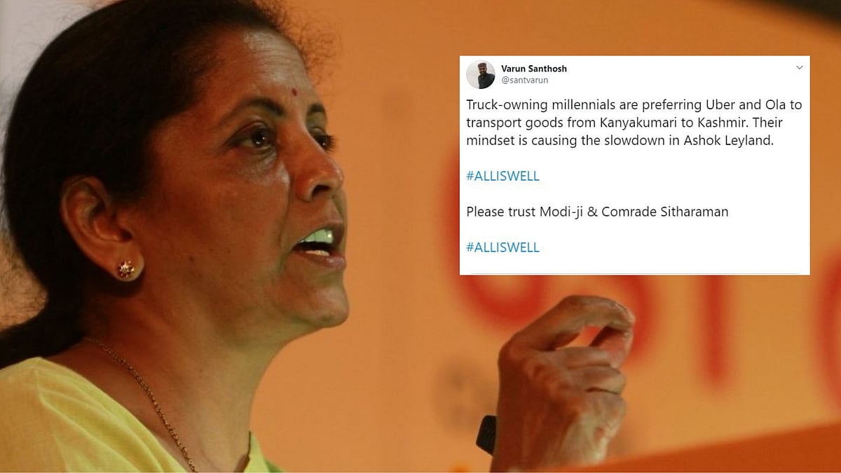 Finance Minister Nirmala Sitharaman.